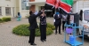 H.E. Alison Chartres, Australian High Commissioner to Kenya on 12th June 2020 flagged off contactless hand washing stations and face masks in the continuing mitigation measures against the COVID-19 pandemic.